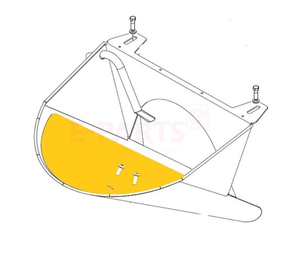 CIFA Charging Hopper Wear Plate 1190mm - Image 2