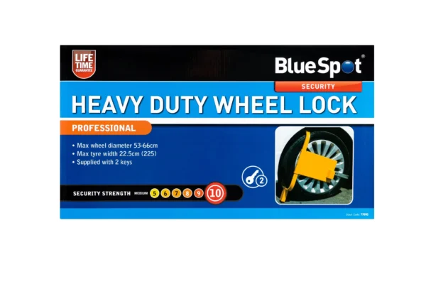 BLUE SPOT TOOLS HEAVY DUTY WHEEL LOCK