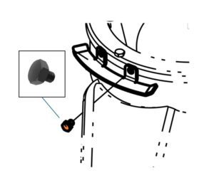 Palfinger Epsilon SCREW M8X10 HEX (CAM-SLEW)