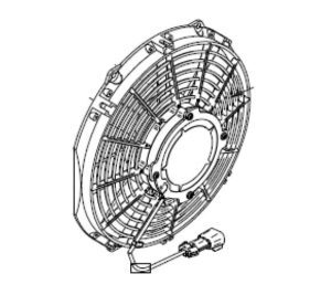 Cifa Mixer Radiator Electric Fan Only