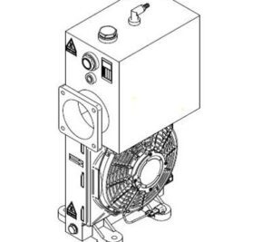 Cifa Mixer Radiator / Fan Assembly