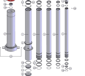 BINOTTO TFC145 Conical Top Head