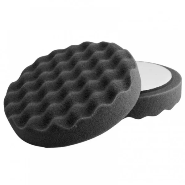 Bodyline Finishing Foam Waffle Pad (Black) 150mm