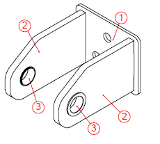 Bush for Side to Side Cylinder Holder Assembly (BUSH ONLY )