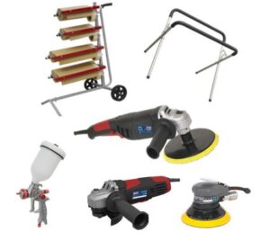 Spray Guns, Body & Paintshop Tools