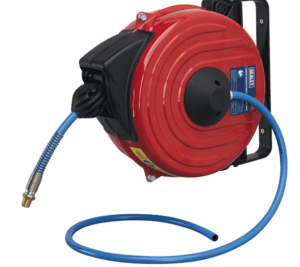12m Retractable Air Hose Reel 8mm ID Polyurethane Hose