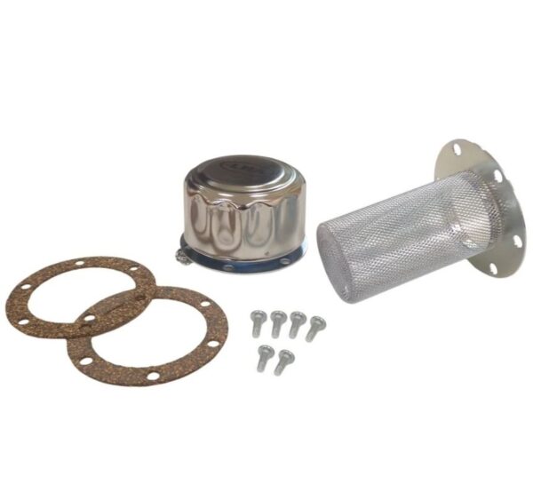 Hydraulic Tank Cap & Breather / Strainer with Gaskets - Cap 75mm Diameter