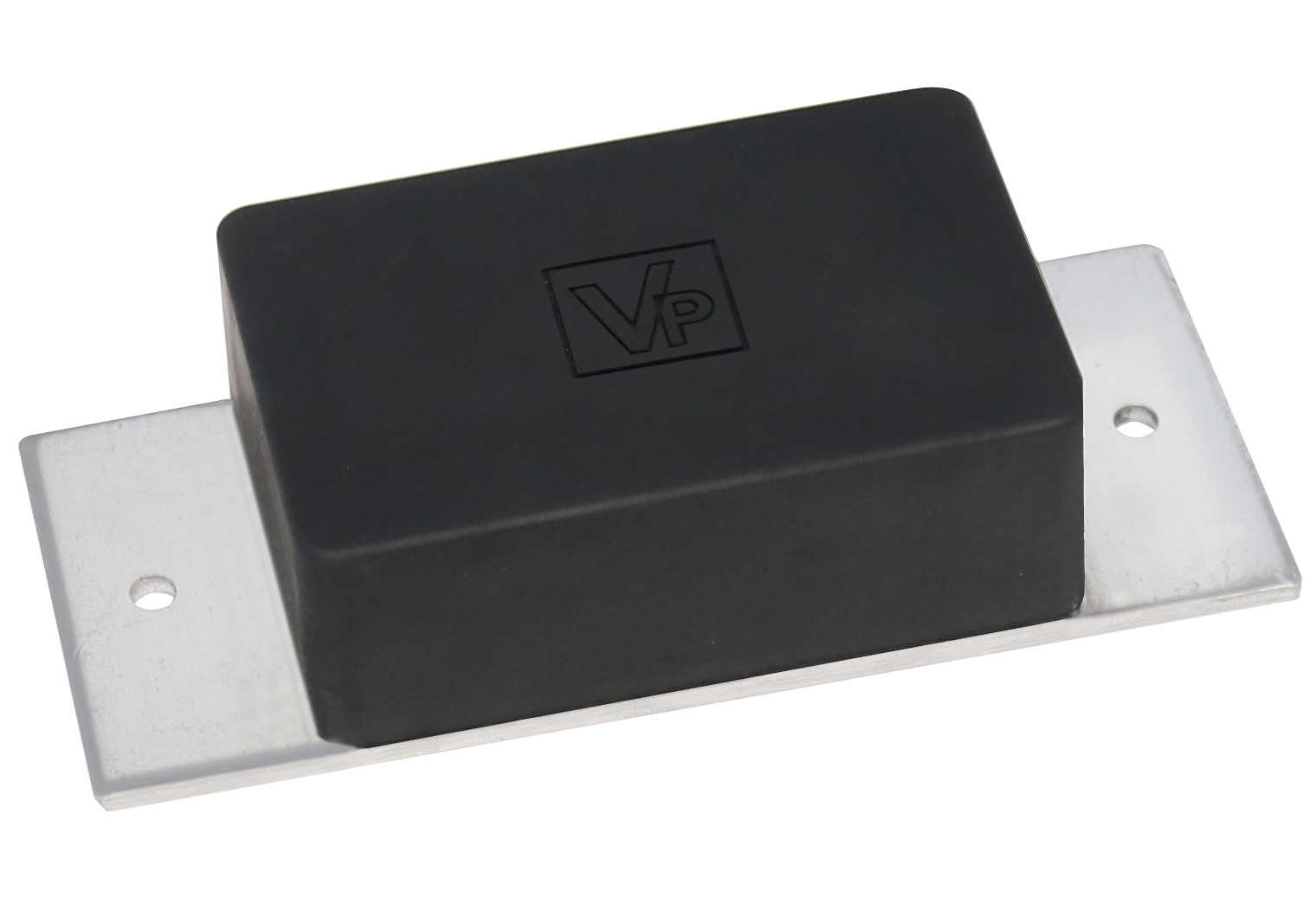 Aluminium plated Tipper Pads - VP Series L180 x W75 x T45mm (inc plate)