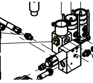 Palfinger Epsilon M125L82 ANGLE COUPLING WE 8L R1/4