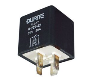 Cifa Mixer 24V Mini Heavy Duty Make/Break Relay - Sealed with Resistor - 50A