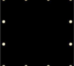 Compactor Sheet Black : Standard size  70“ x  50“