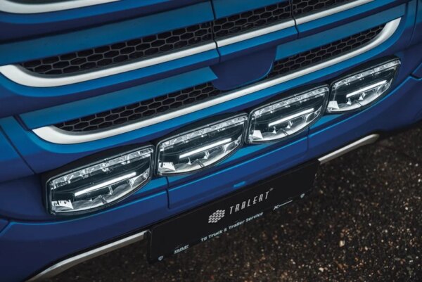 Tralert Atlas 320 LED driving lights | amber-white 3000 lumen | 48 Watt | 3m. cable - Image 8