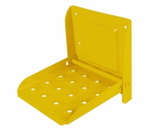 Folding Access Step - Large, Yellow 1023