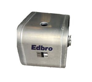 OTS544AR/53/B Edbro Side Mount Aluminium Hydraulic Tank c/w Brackets 53ltr