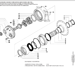 Cifa Mixer Reducer Nut