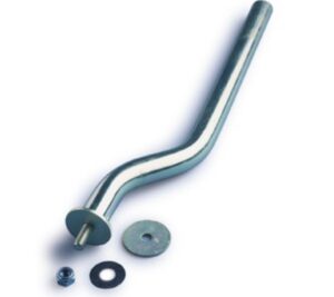 CR42A SB Cranked Mudguard Mounting Arm stay (100mm O/S) 42mm x 780mm