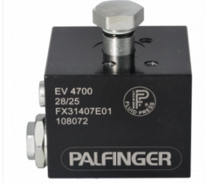Palfinger support cylinder lock