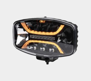 Tralert OZZ XO 1 LED driving lights | Black-Oval | 8160 lumen