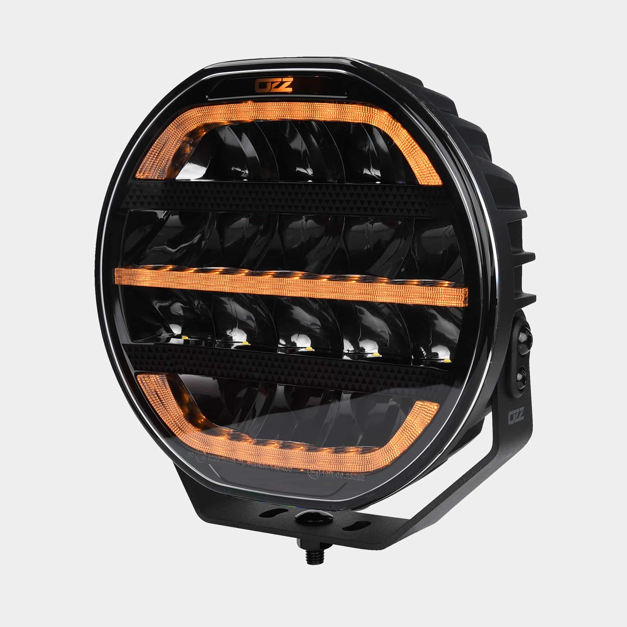 Tralert OZZ XR2 LED driving lights 9″ Black 15000lm
